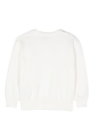 white cotton sweatshirt GUCCI KIDS | 793528XJGPJ9214